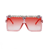 Oversized Diamond Square Sunglasses
